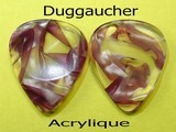 Duggaucher Dugain Left-handed Acrylique pick