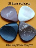 Standug Dugain bunch 4 various picks alisier bone horn black coco