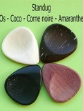 Standug Dugain bunch 4 various picks amaranth os buffle coco