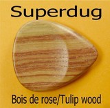 Superdug Dugain Wooden pick Tulip wood