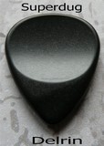 Superdug Dugain Delrin pick black