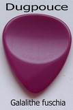 Dugpouce Dugain Galalith pick fuschia