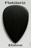 Flatdug 2.5 Dug/Dariz wooden pick ebony