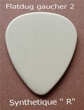 Flatdug 2 Dugain Left-handed Synthetic "R" pick