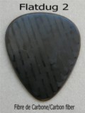 Flatdug 2 carbon fiber Dugain pick