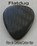 Flatdug carbon fiber Dugain pick