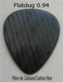 Flatdug 0.94 carbon fiber Dugain pick