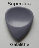 Superdug Dugain Galalith pick "Milke stone" gris