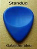 Standug Dugain Galalith pick "Milke stone" blue