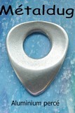 Metaldug  Drilled Aluminium pick