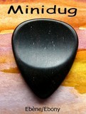 Minidug Wooden pick ebony