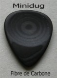 Minidug 3.5  Dugain fiber carbon pick