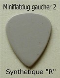 Miniflatdug 2 Dugain Left-handed Synthetic "R" pick