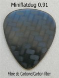 Miniflatdug 0.91 carbon fiber Dugain pick