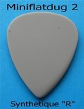 Miniflatdug  2 Dugain Synthetic "R" pick